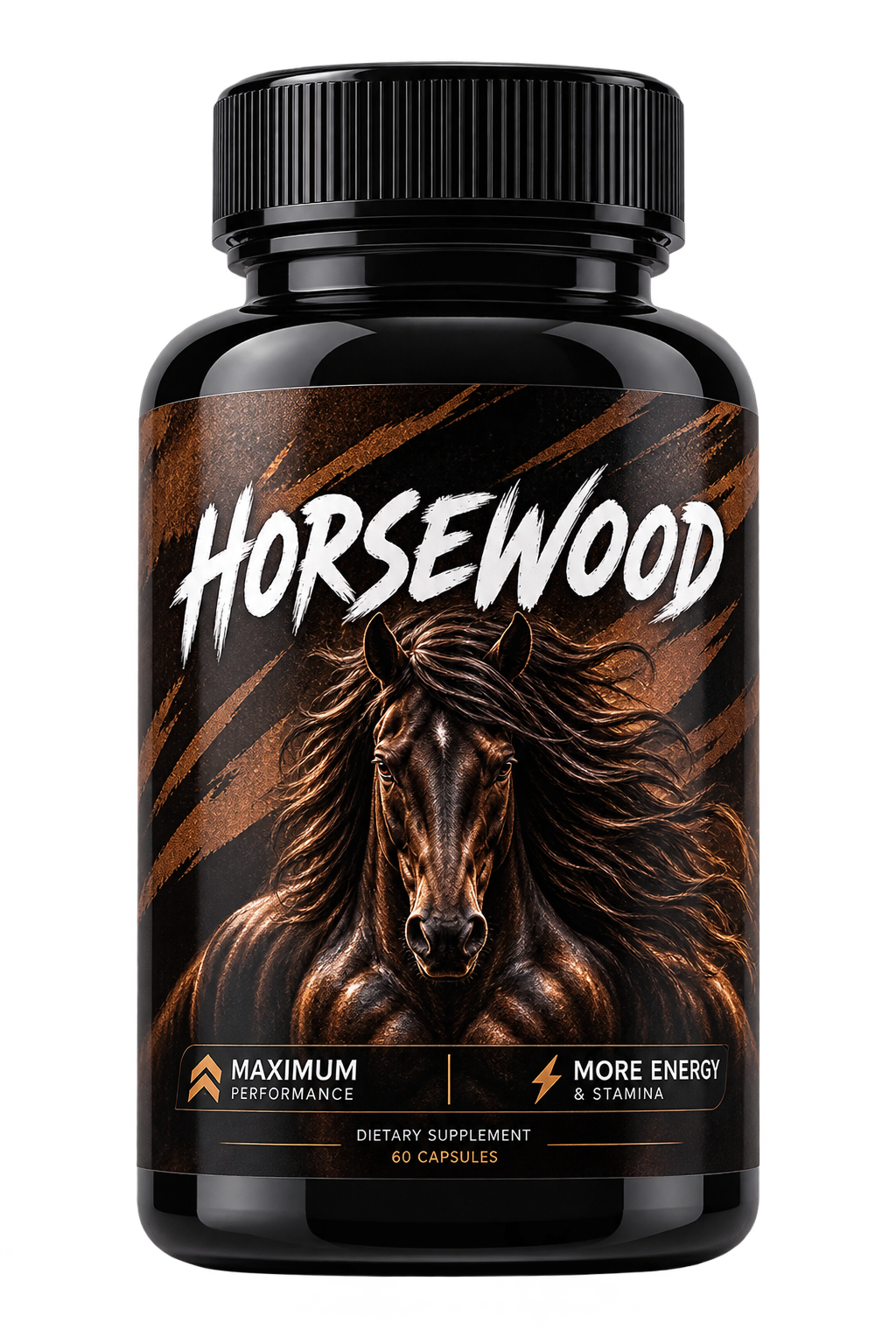 Horsewood dietary supplement bottle